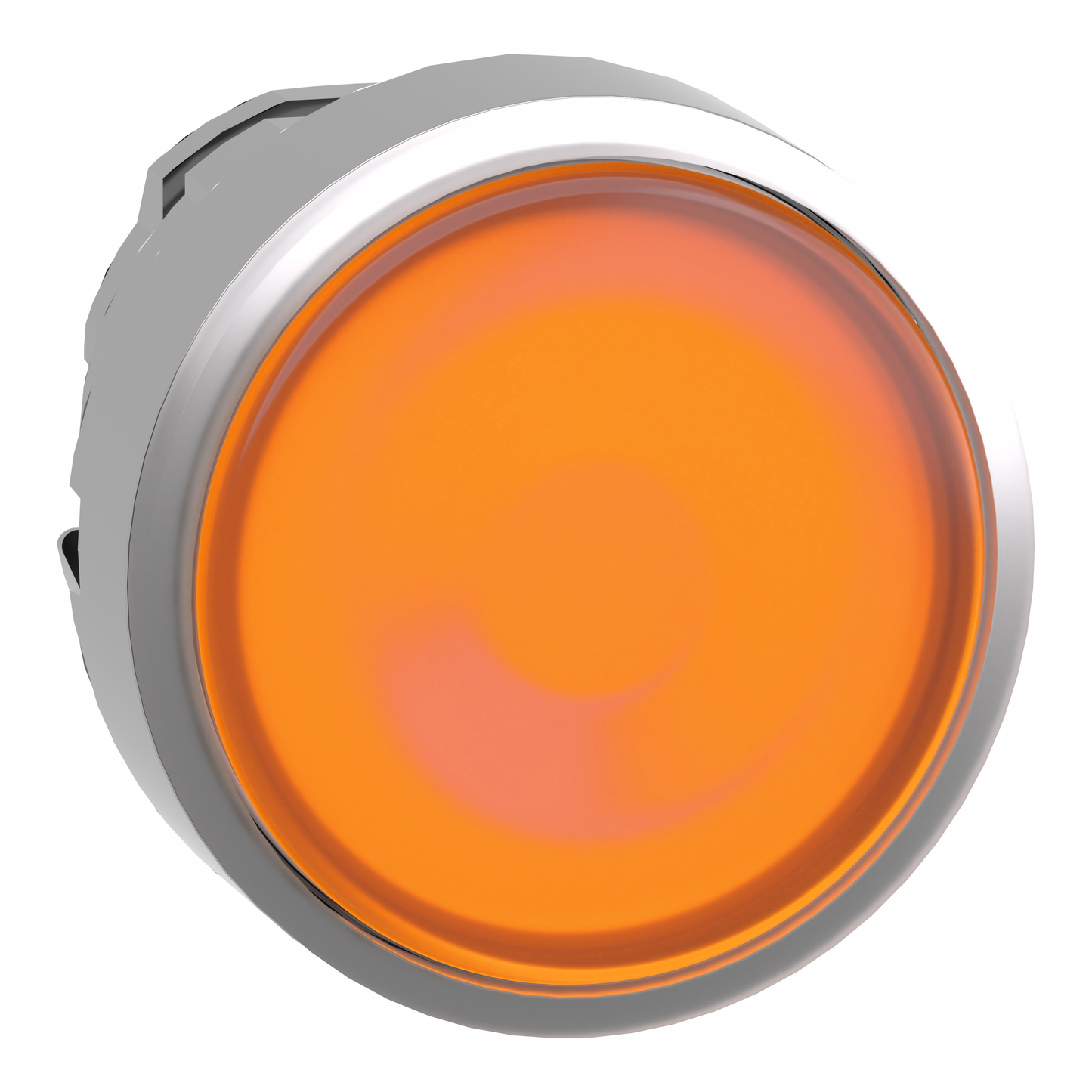 Schneider Electric-ZB4BH053-Harmony XB4 - tête bouton pousser-pousser lumineux - Ø22 - orange