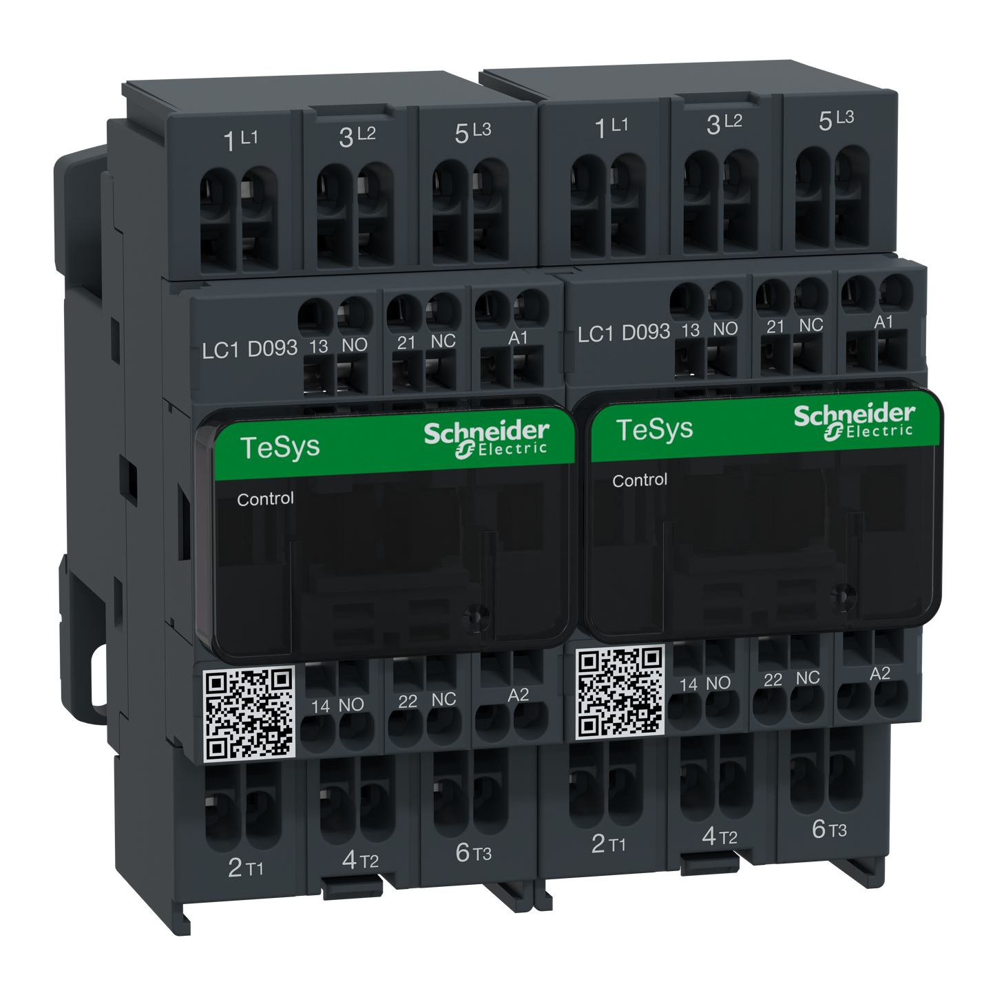 Schneider Electric-LC2D093FE7-TeSys LC2D - contacteur inverseur - 3P - AC-3 440V - 9A - bobine 115Vca