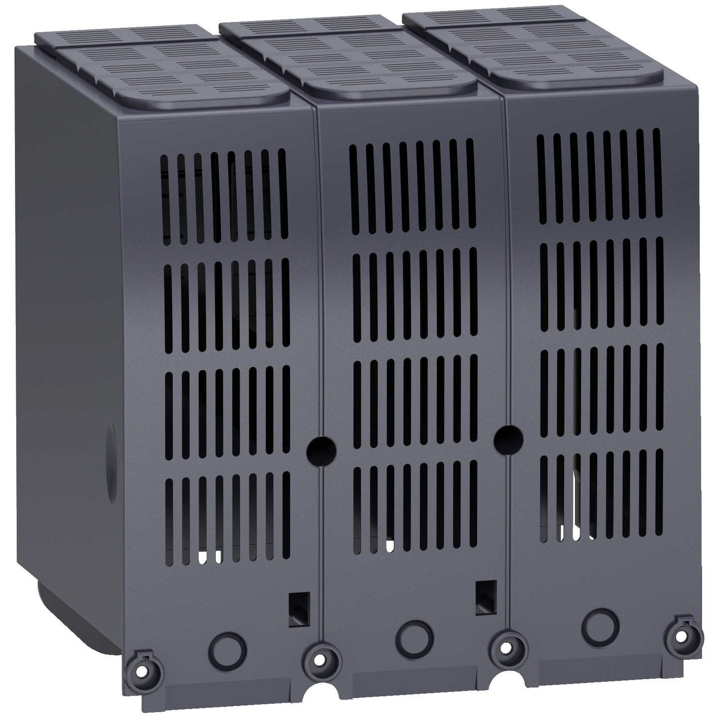 Schneider Electric-LV438292-ComPacT NSX - Cache-borne long CC - 3P - 2 pôles en série à gauche pour NSX630