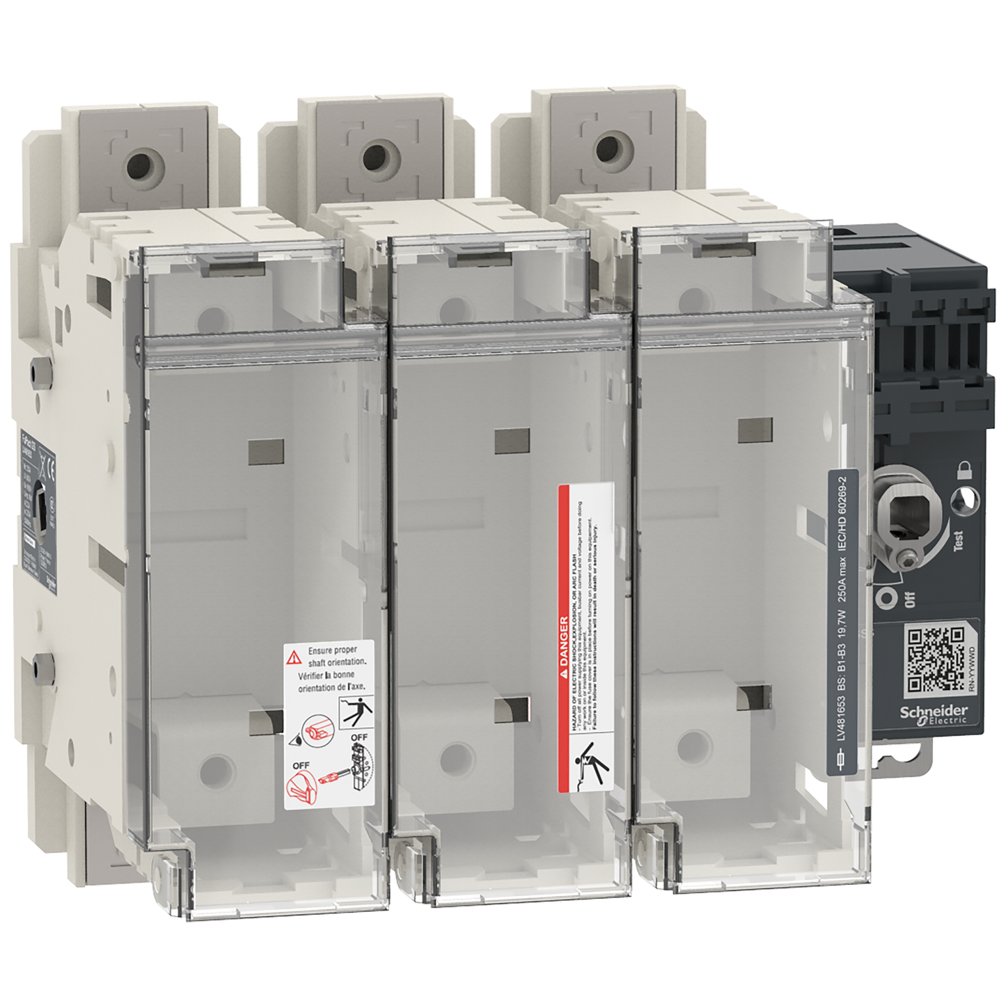 Schneider Electric-LV481653-FuPact GS SDF 250A BS B1/