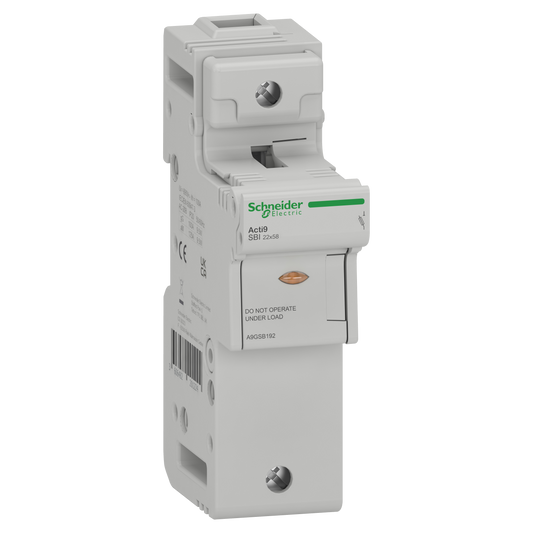 Schneider Electric-A9GSB192-ACTI9 SBI - porte-fusible - 1P - 125A - pour fusible 22x58mm