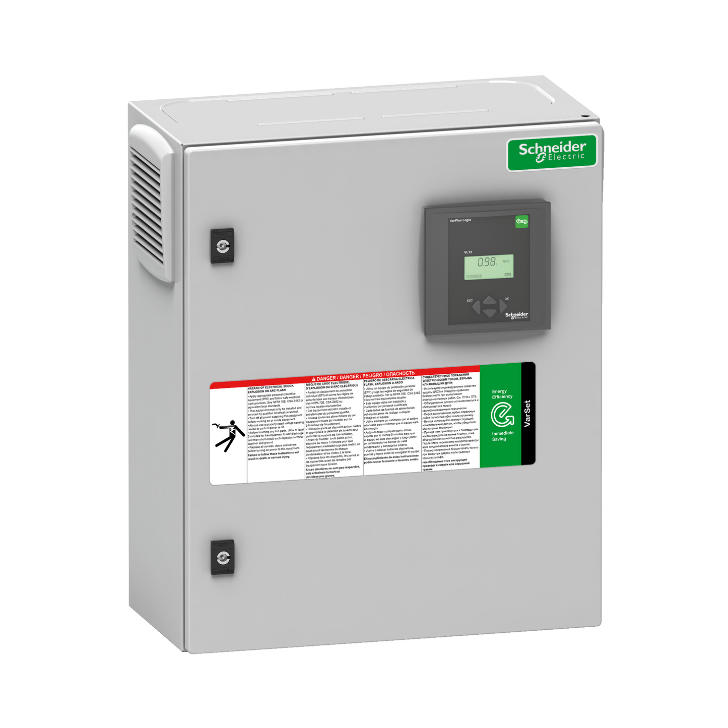 Schneider Electric-VLVAW0L025A40A-Varset Easy - batterie de condensateur auto+disj. - 400V -25kVAr