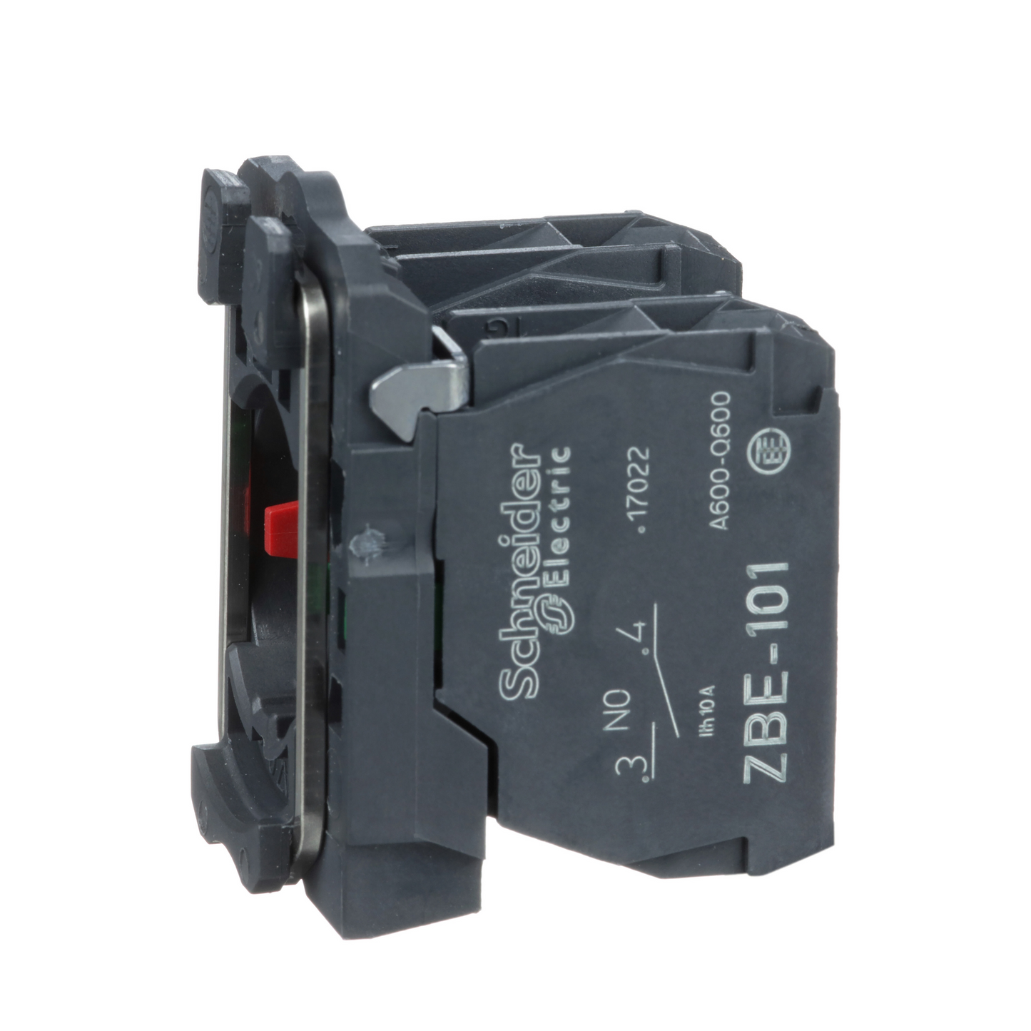 Schneider Electric-ZB5AZ105-Harmony XB5 - corps de bouton - 1O+1F - raccordement vis-étrier