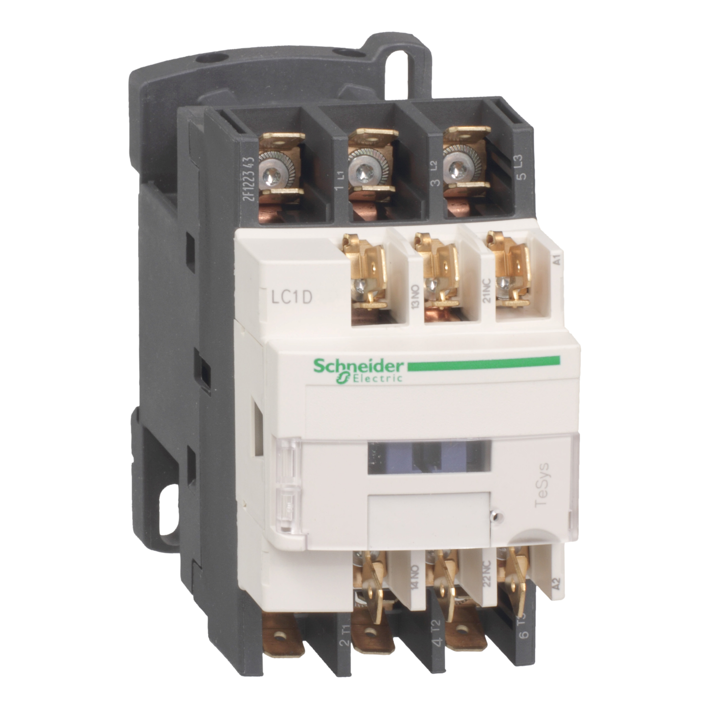Schneider Electric-LC1D099G7-CONT 9A 1F 1O 120V FASTON