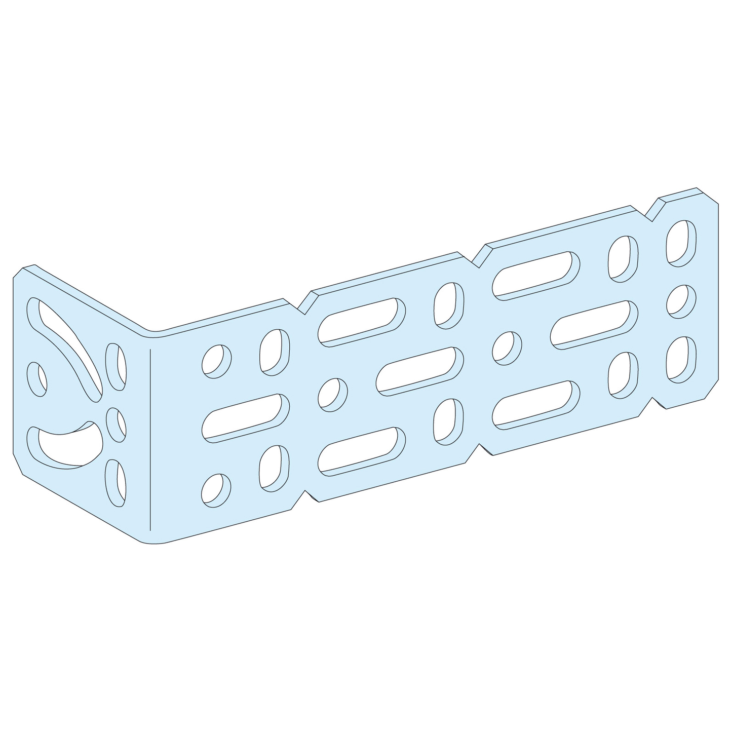 Schneider Electric-LVS03581-PrismaSeT G - Equerre universelle - lot de 2