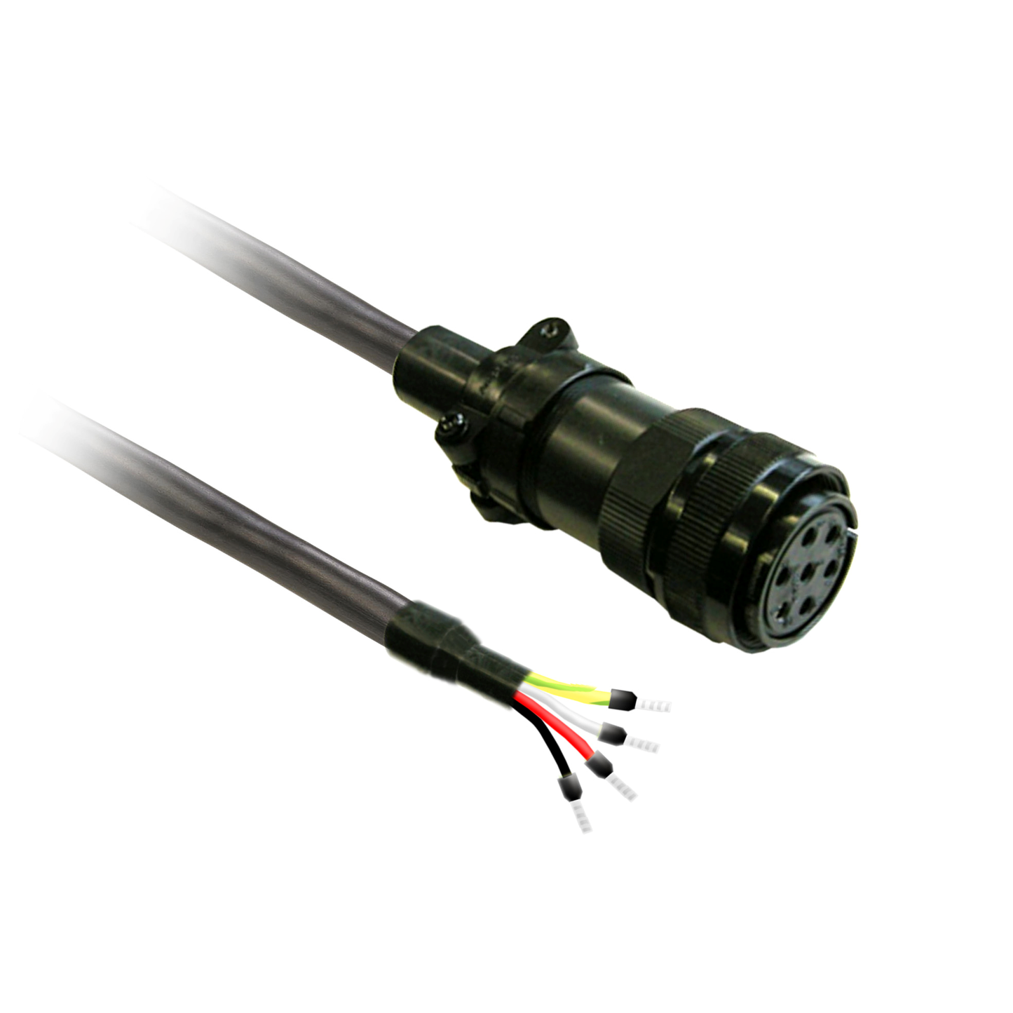 Schneider Electric-VW3M5D2AR50-Lexium - Cable moteur 5m binde 1,3 mm2, bch2 conn.