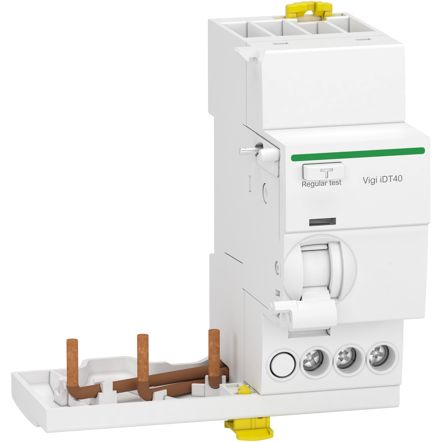 Schneider Electric-A9Y62340-Acti9 iDT40 - Bloc diff Vigi Départ - 3P - 40A - 30mA - Type AC