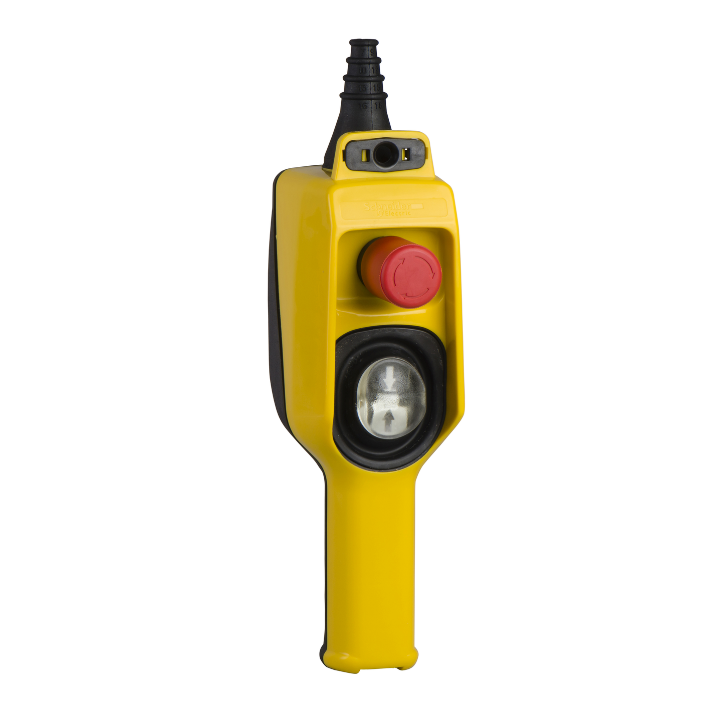 Schneider Electric-XACD22P2121-Harmony XACD - boîte pendante - 1 bouton à bascule 1 arrêt d'urgence