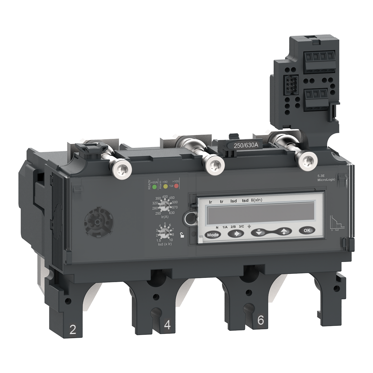 Schneider Electric-C4035E400-ComPacT NSX - Déclencheur MicroLogic 5.3 E 400A - 3P3D pour NSX400