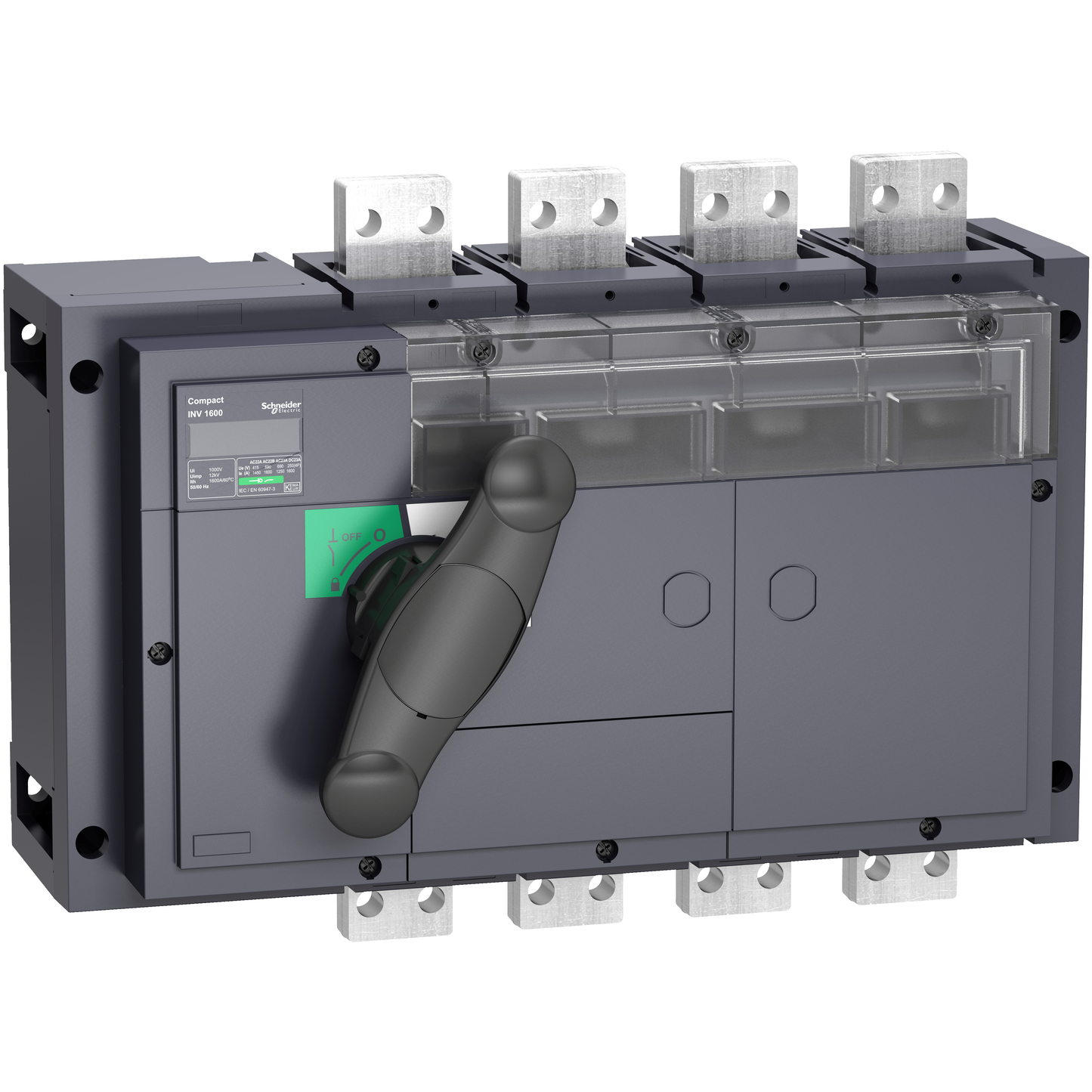 Schneider Electric-31371-interrupteursectionneur à coupure visible Interpact INV630b 4P 630 A