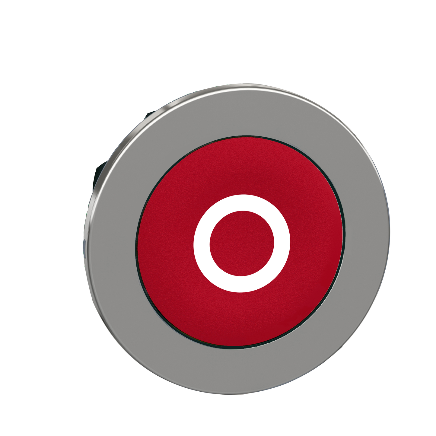 Schneider Electric-ZB4FA432-Harmony XB4 - tête bouton poussoir à impulsion - flush - marqué - rouge