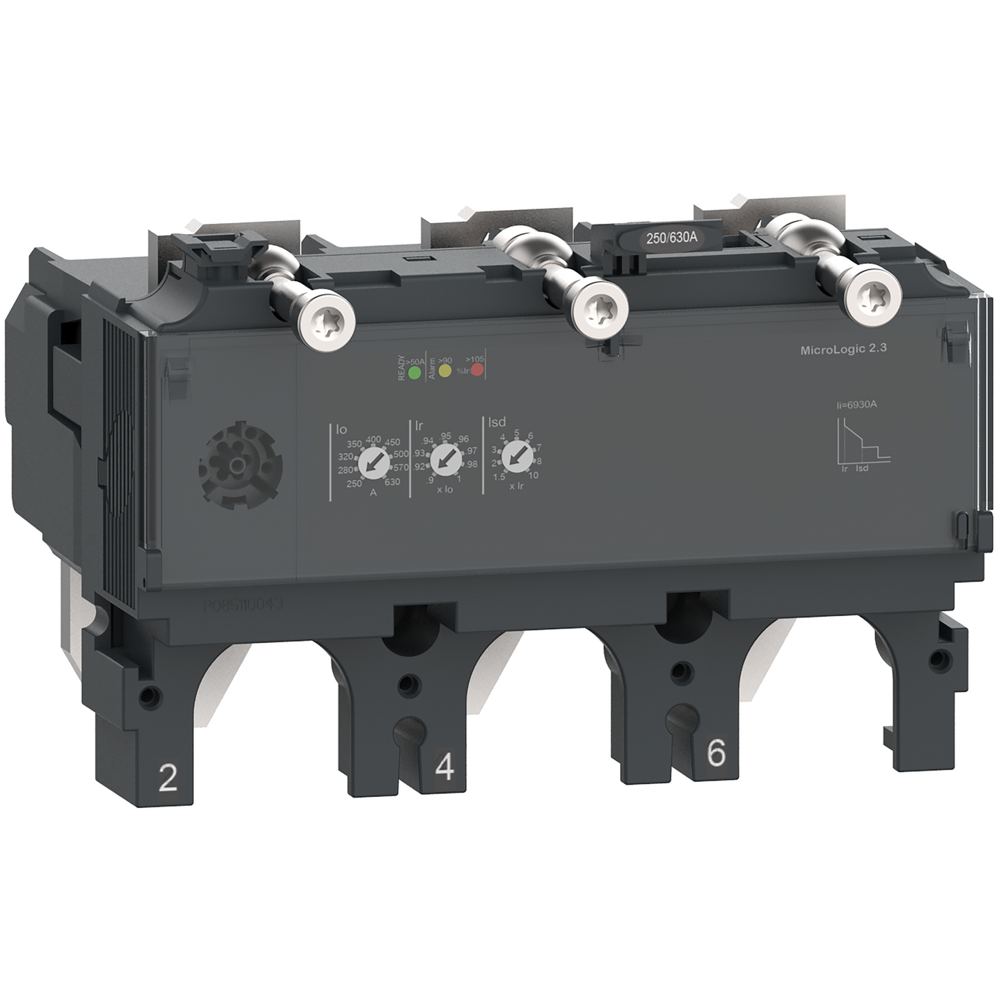 Schneider Electric-C4032D400-ComPacT NSX - Déclencheur MicroLogic 2.3 400A - 3P3D pour NSX400-630