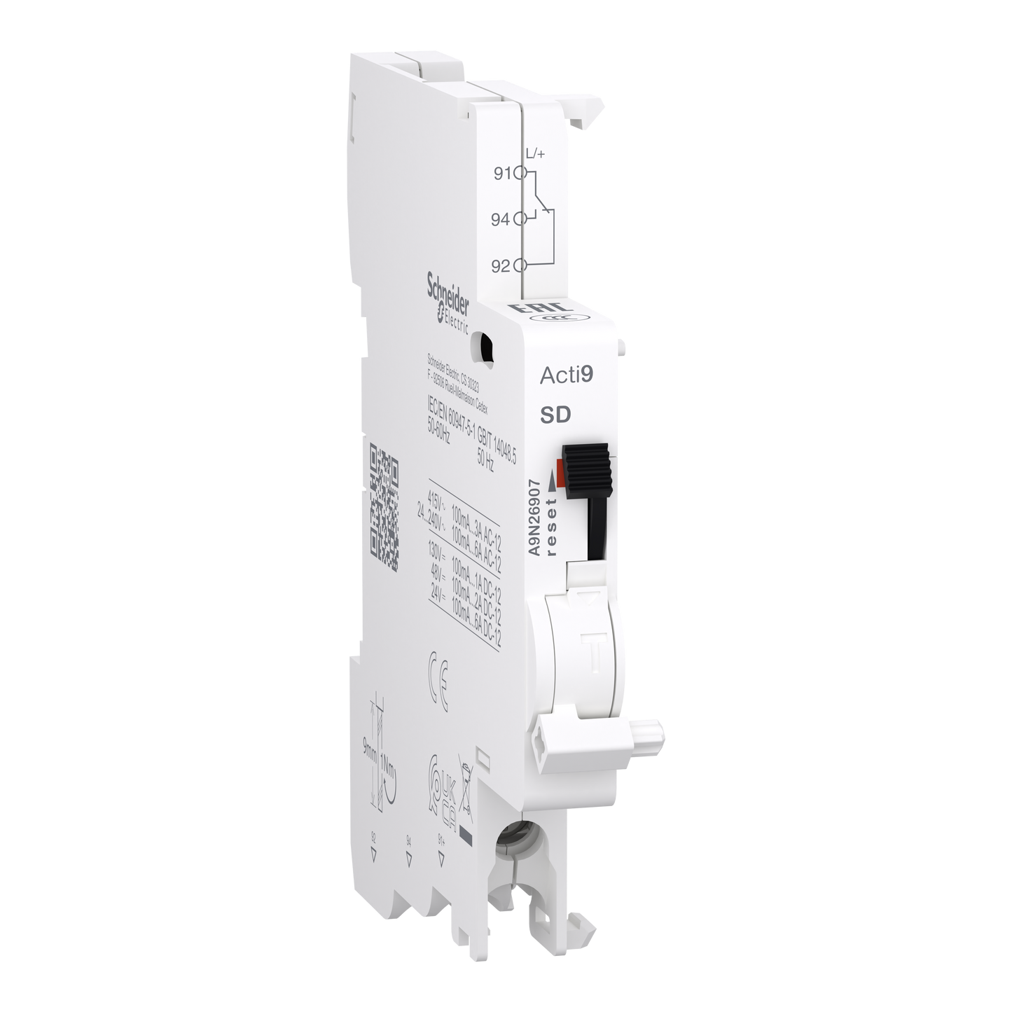 Schneider Electric-A9N26907-C60 C120 SD 1OC 100mA to 6A, AC-DC