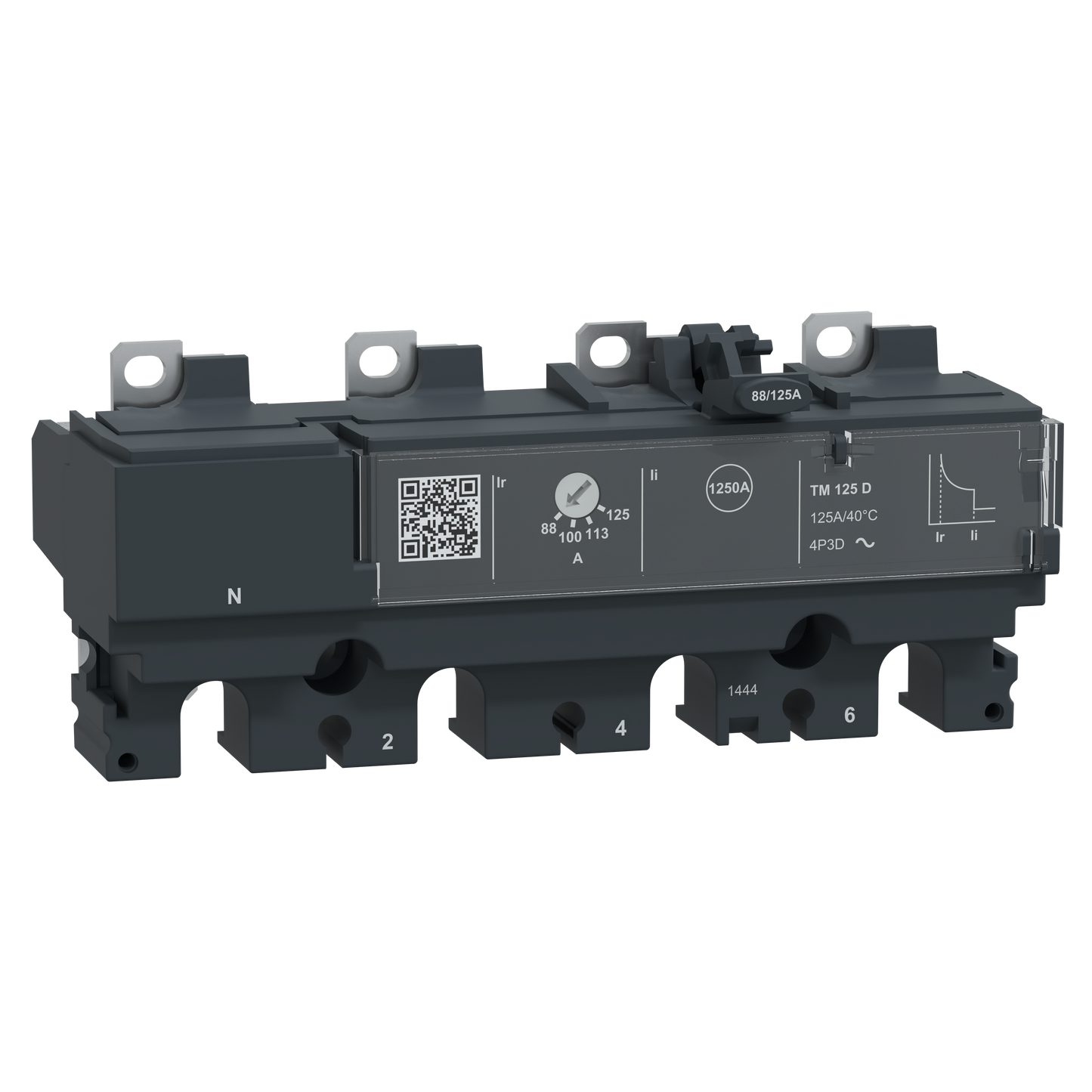 Schneider Electric-C166TM125-Décl. TMD125A 4P3D pour NSX160