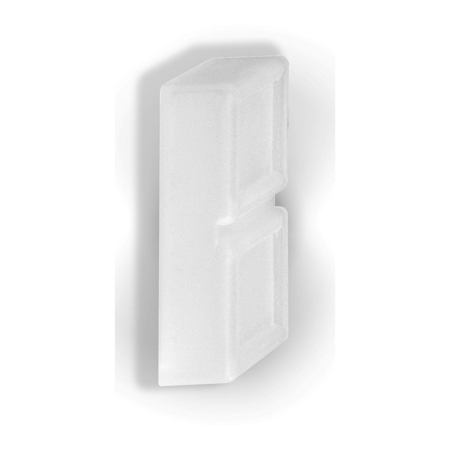 Schneider Electric-ZBW008A-Harmony capuchon pour poussoir Ø22mm 2 touches rect, transparent agroalimentaire