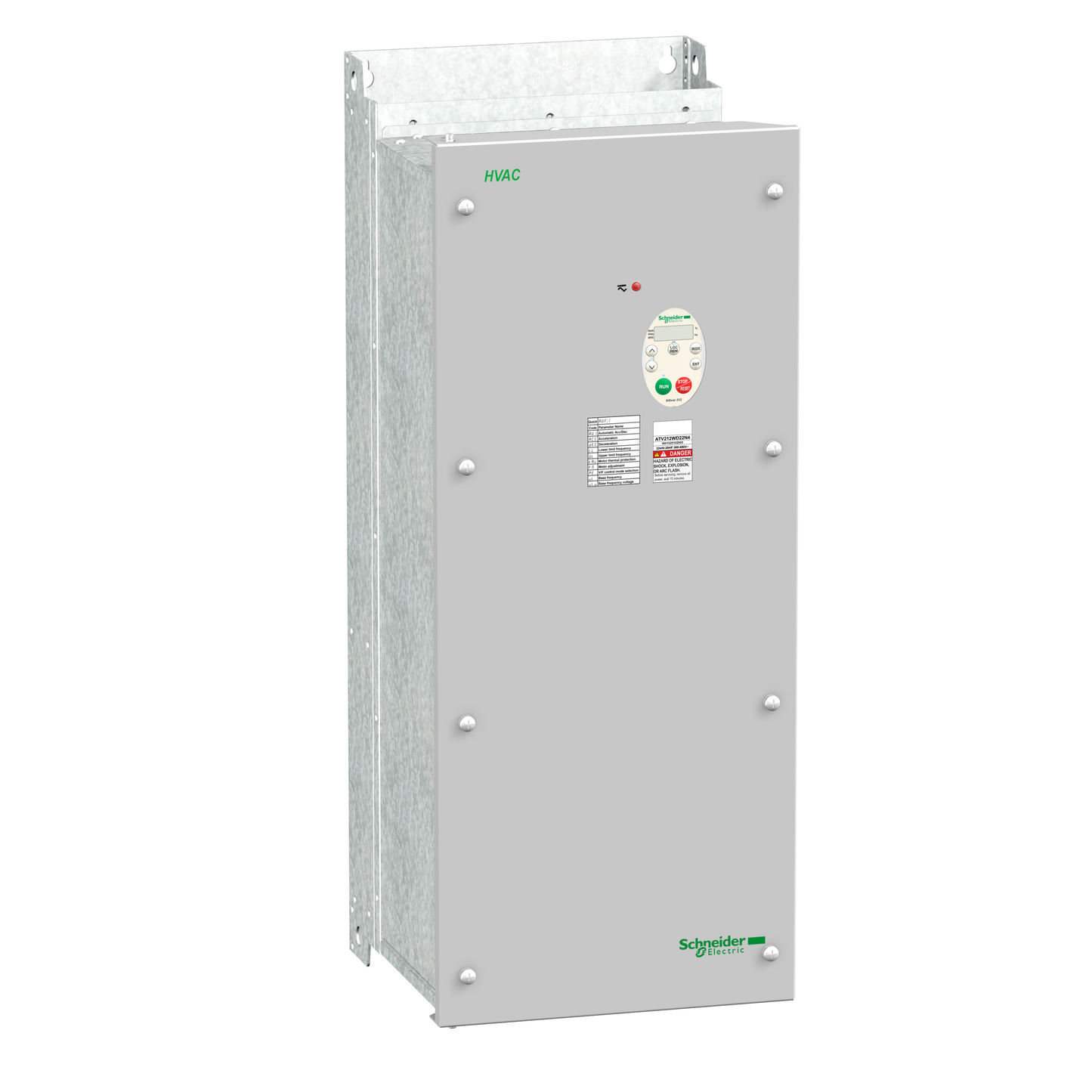 Schneider Electric-ATV212WD22N4C-Altivar - Atv212 22kw 30hp 480v tri cem ip54 varia