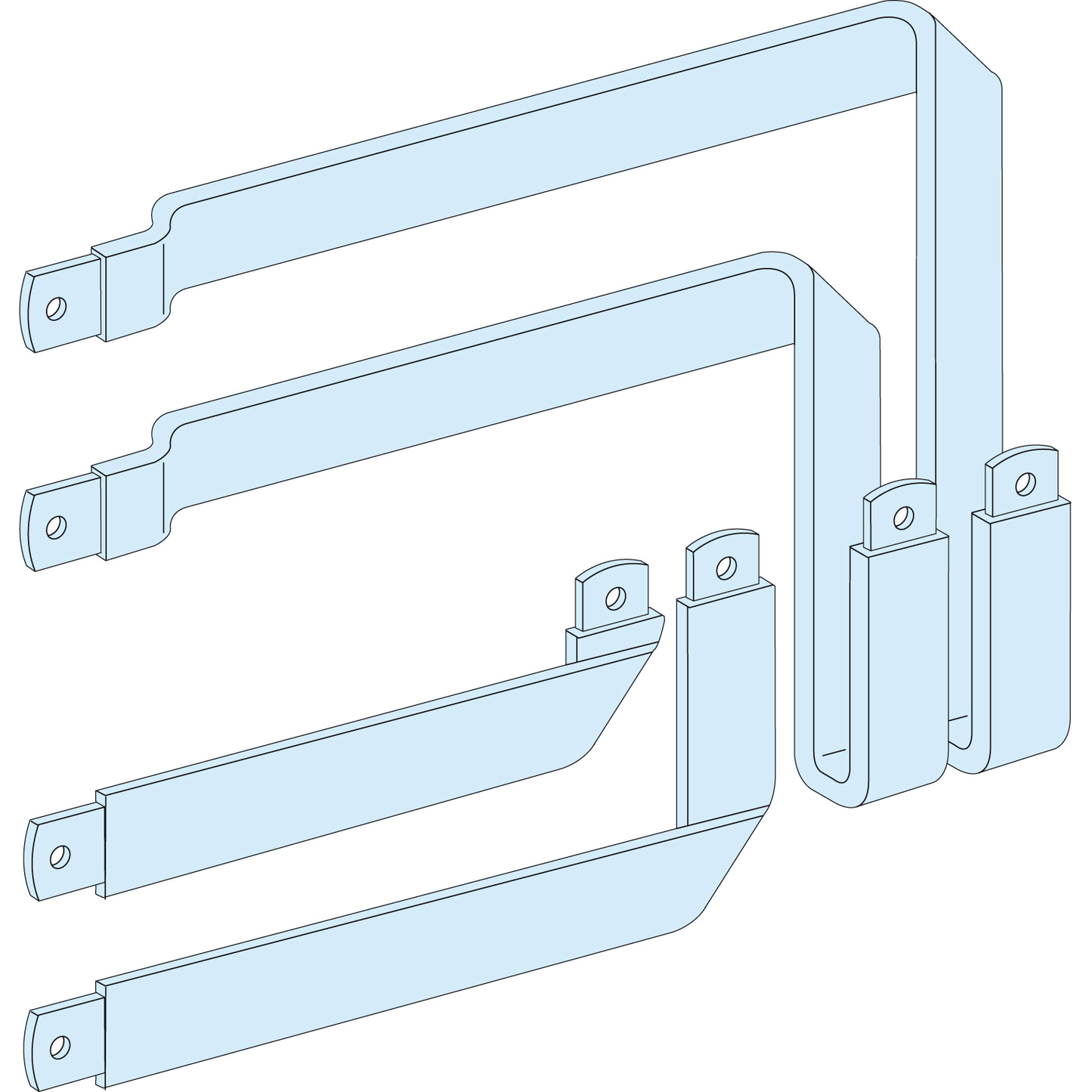 Schneider Electric-LVS04062-Liaison bloc alim. 250A