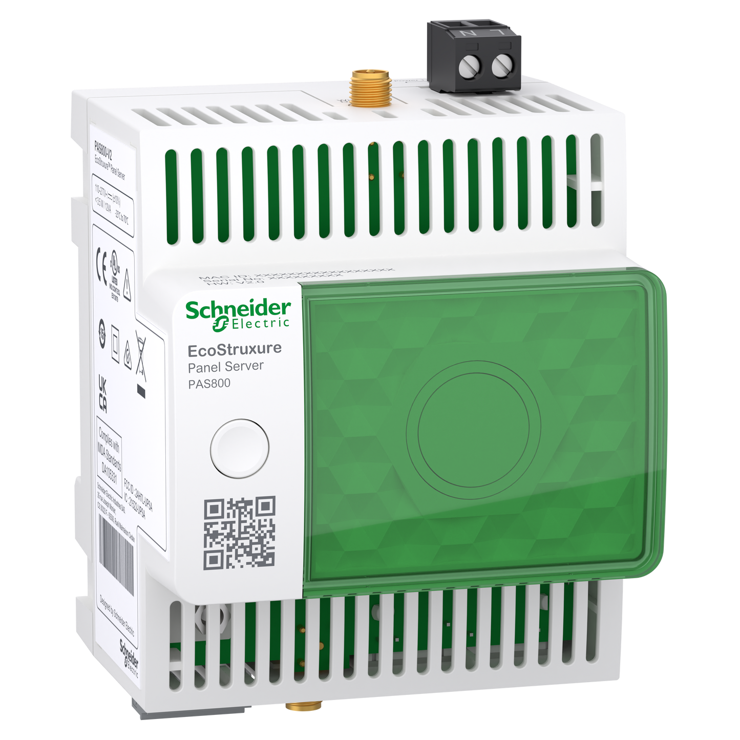 Schneider Electric-PAS800-EnerlinX - EcoStruxure Panel Server Avancé - alim 110-277VACDC