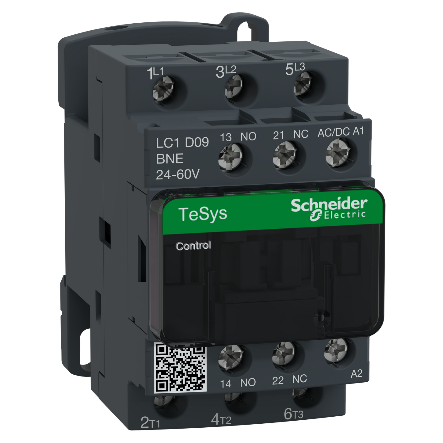Schneider Electric-LC1D09BNE-CONT 3P 440V 9A 24 60V