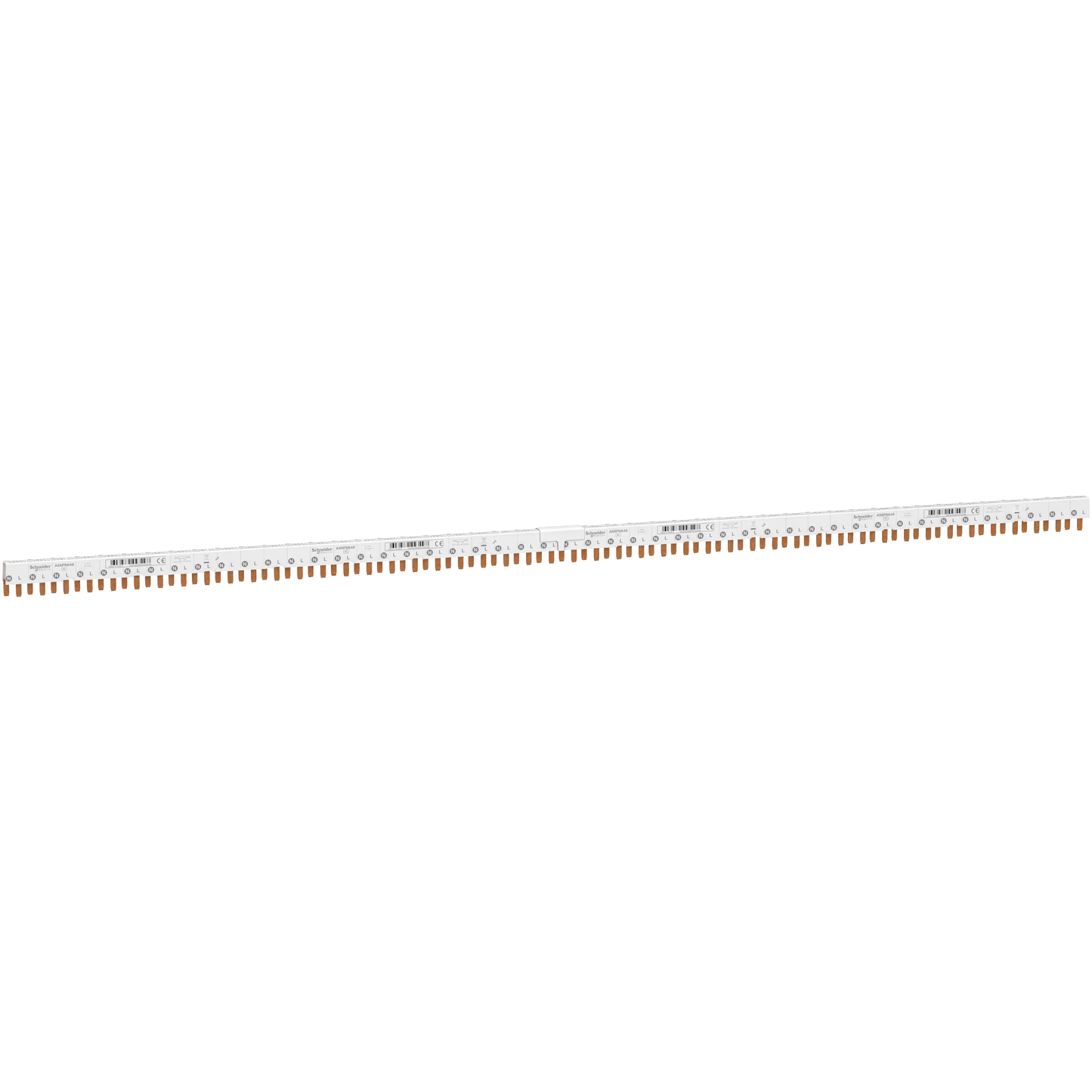 Schneider Electric-A9XPN648-Acti9 iDT40 - Peigne horizontal - 1P+N - 48 modules de 18mm - 80A