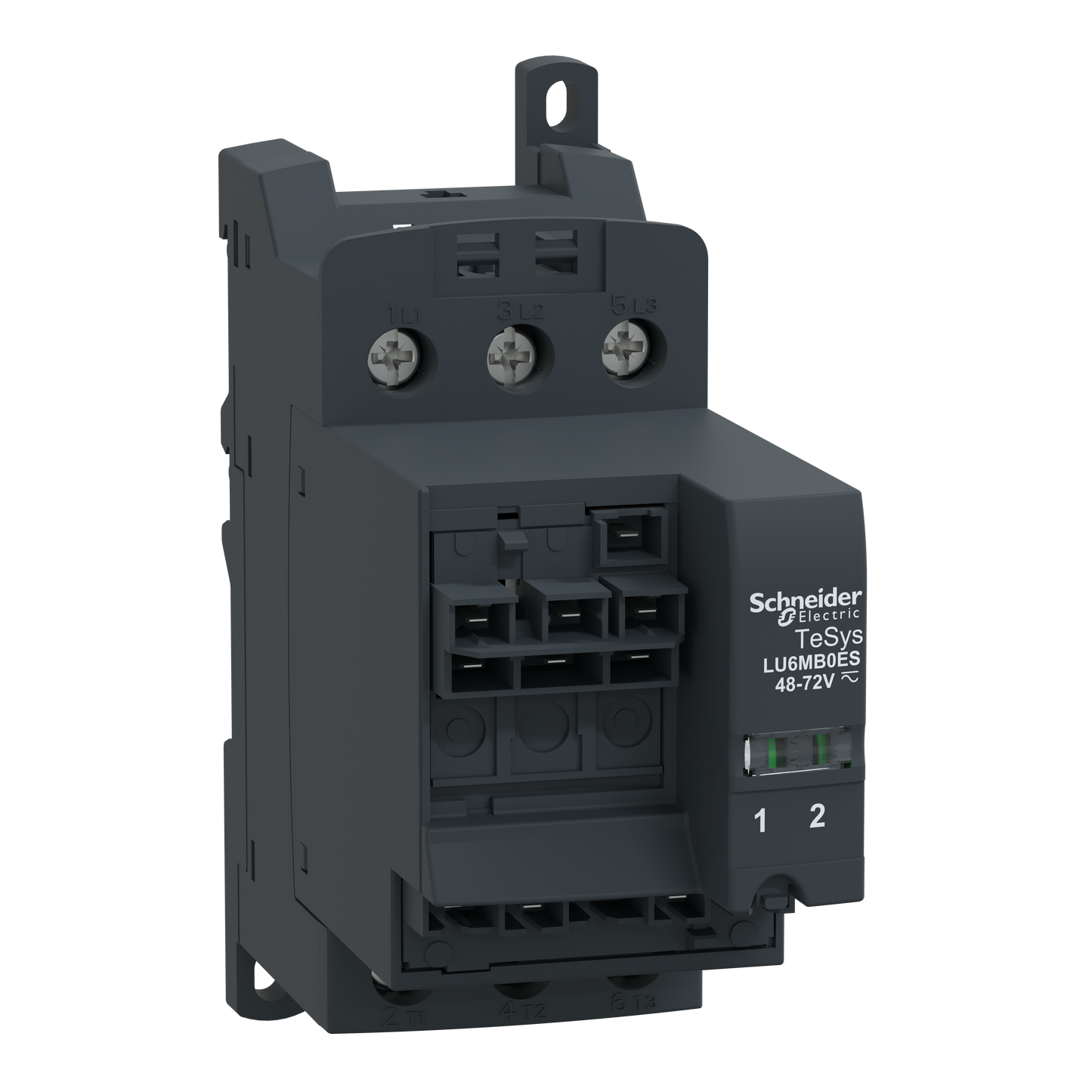 Schneider Electric-LU6MB0ES-TeSys U - bloc inverseur LU6 - 32A - 48Vcc/ca 50..60Hz - montage séparé