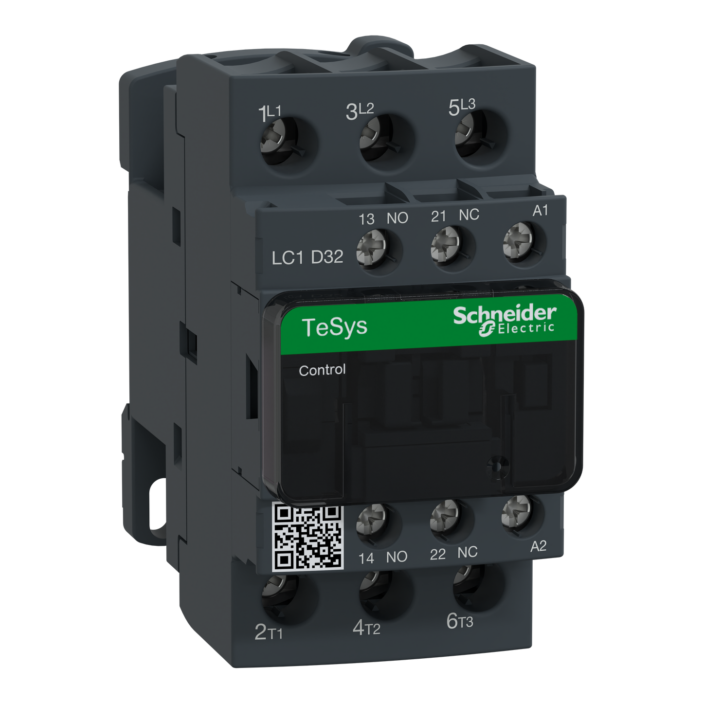 Schneider Electric-LC1D32Q7-TeSys LC1D - contacteur - 3P - AC-3 440V - 32A - bobine 380Vca