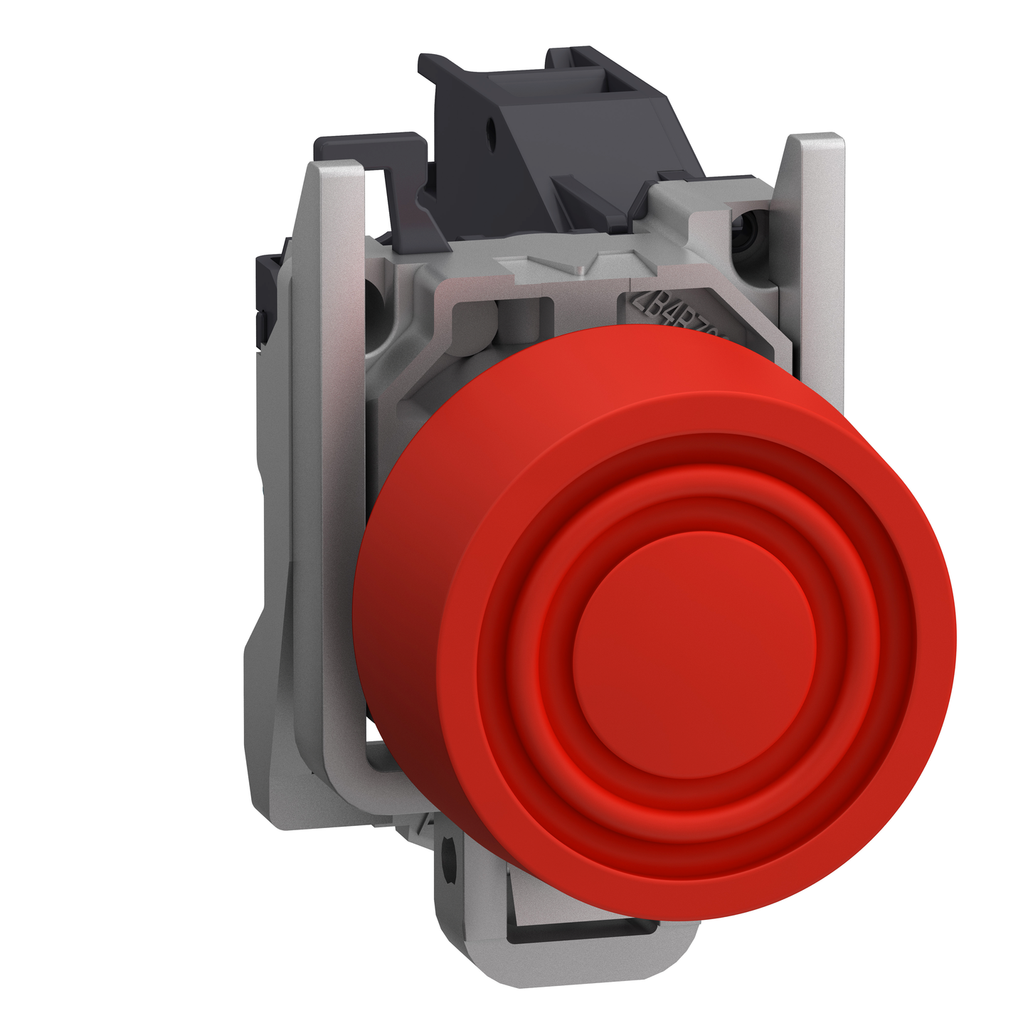Schneider Electric-XB4BPS42GEX-Harmony XB4 - bouton poussoir impuls Atx gaz - Ø22 - capuchon - rouge - 1O - vis
