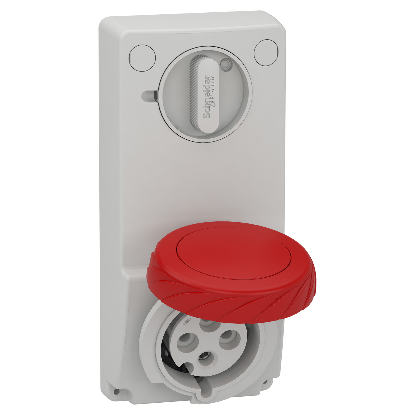 Schneider Electric-82096-Mureva - prise verrouillable 32 A - 3P+T - 380-415 V CA - IP65 - sur panneau