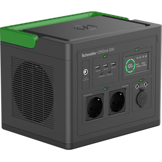 Schneider Electric-PPS500-GR-Schneider OffGrid 500, 517Wh LI