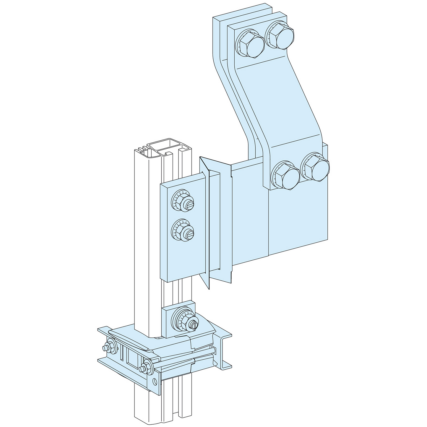 Schneider Electric-LVS04656-Linergy - Kit d'installation PEN - LGY verticaux