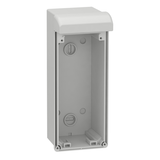 Schneider Electric-83919-Mureva - boîtier mural pour 1 prise verrouillable sans prédéfonçage - 103x250mm