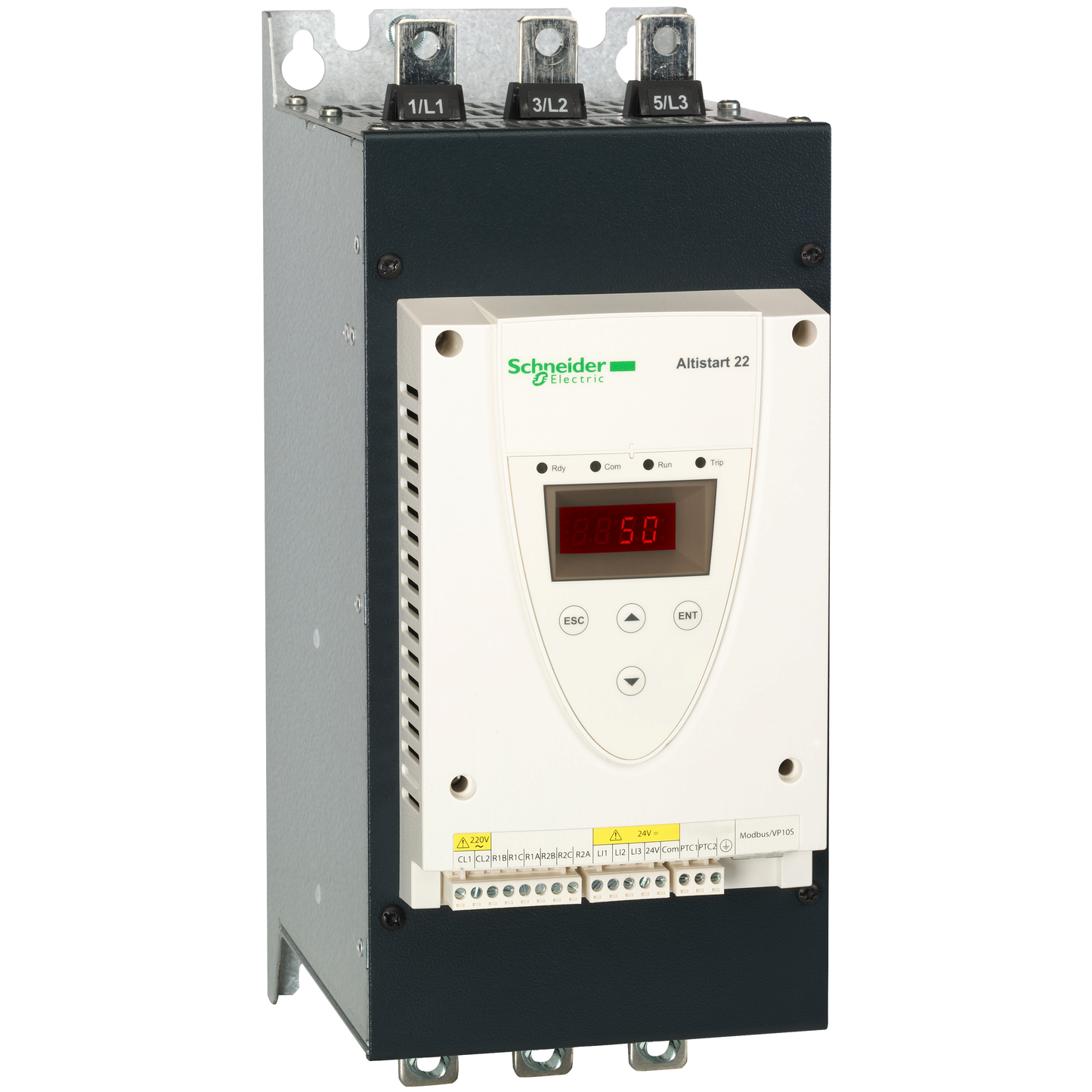 Schneider Electric-ATS22C11S6-Altistart - Demarreur progressif electronique controle 220v puissance 110a 600v