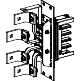 Schneider Electric-KSA400AE4-Canalis KSA - unité d'alimentation 400A - avec entretoise