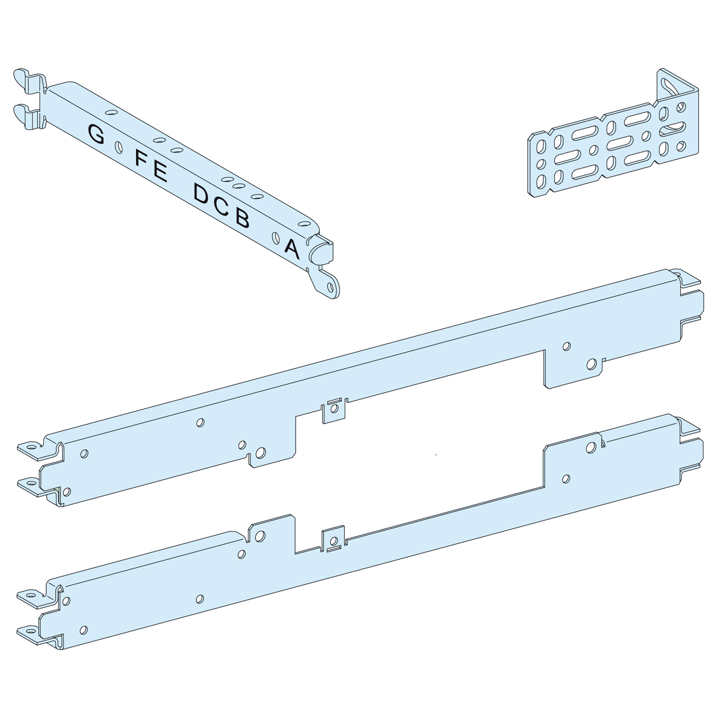 Schneider Electric-LVS03417-PrismaSeT P - Platine inv. NSX100-250-fixe-débro/socle-horiz.-téléc.-L650