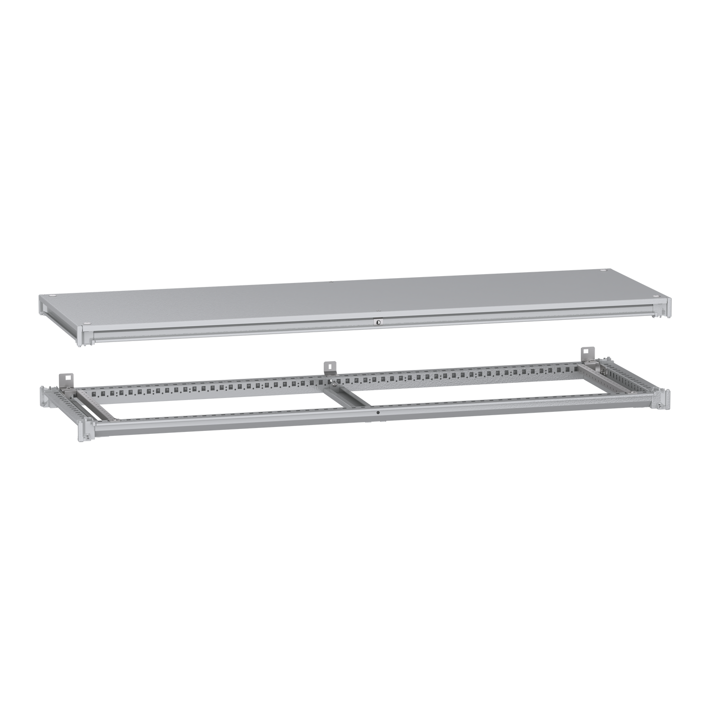 Schneider Electric-NSYSFNC165-PanelSeT SFN Kit - cadre supérieur et inférieur - 1600x500 mm (Hxl)