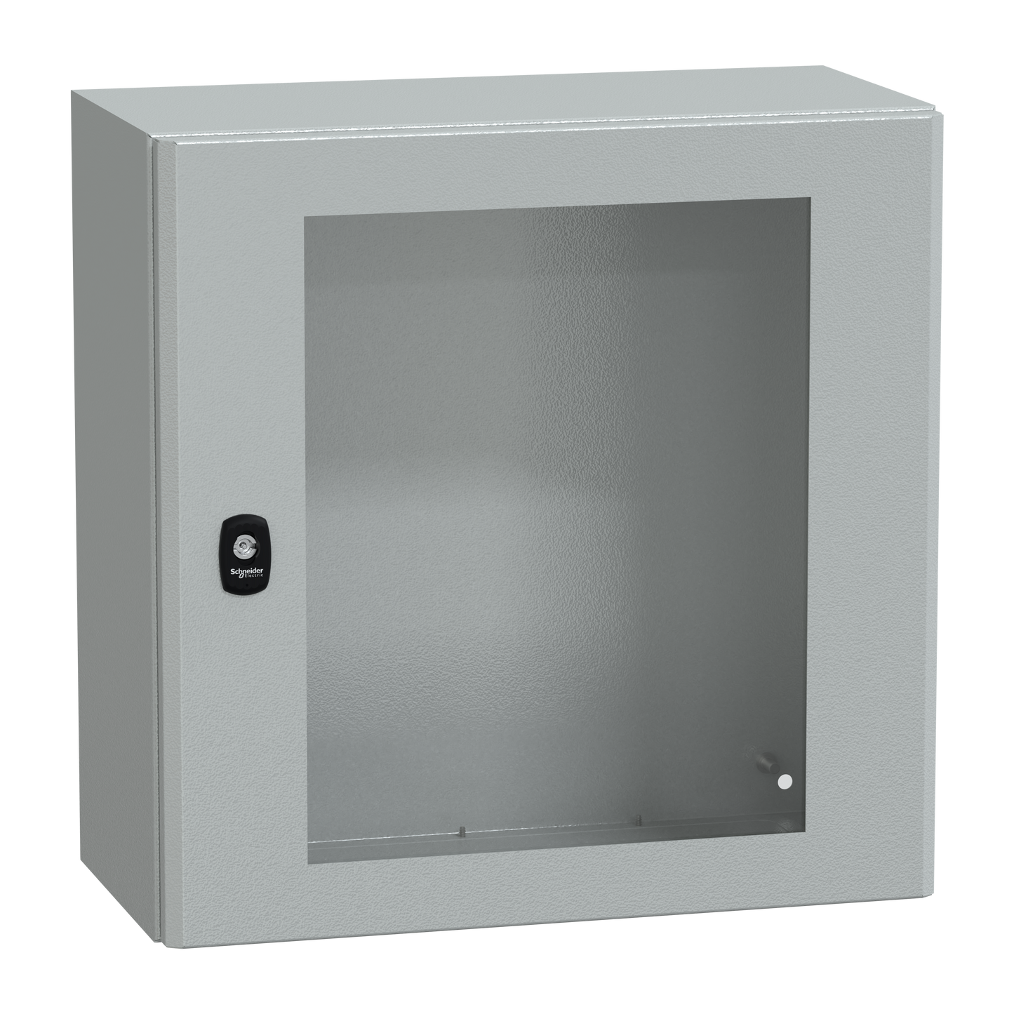 Schneider Electric-NSYS3D5525T-PanelSeT S3D - Enveloppe acier - H500xL500xP250 mm - porte vitrée