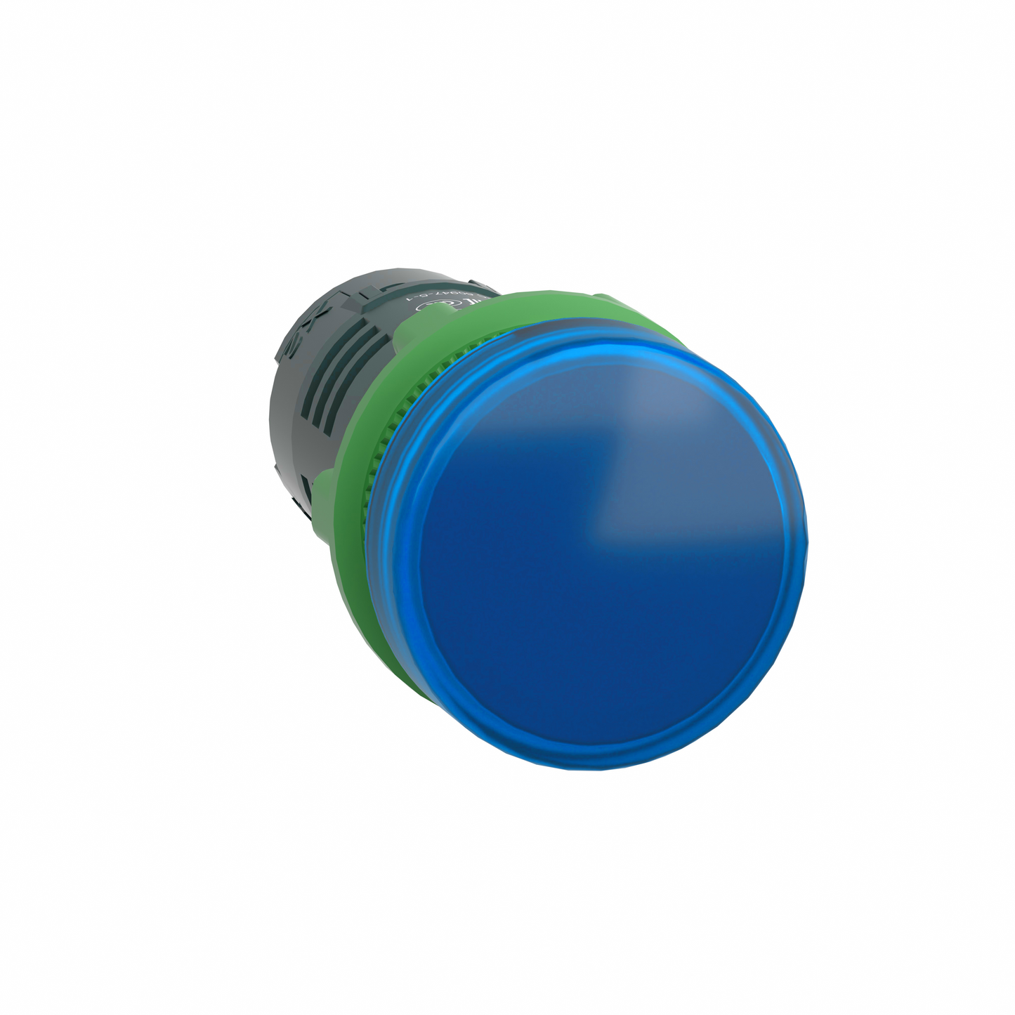 Schneider Electric-XB5EVB6-Harmony XB5 - voyant lumineux compact DEL - Ø22 - bleu - 24V - vis étrier