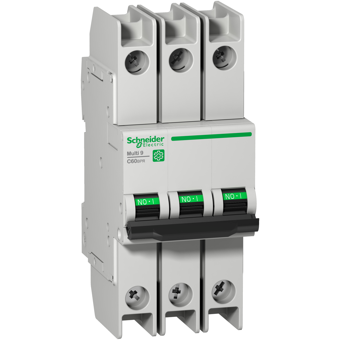Schneider Electric-M9F53301-Multi9 C60BPR - disj à cosses - 3P - courbe D - 1A - 10kA - 480Y/277V - UL489