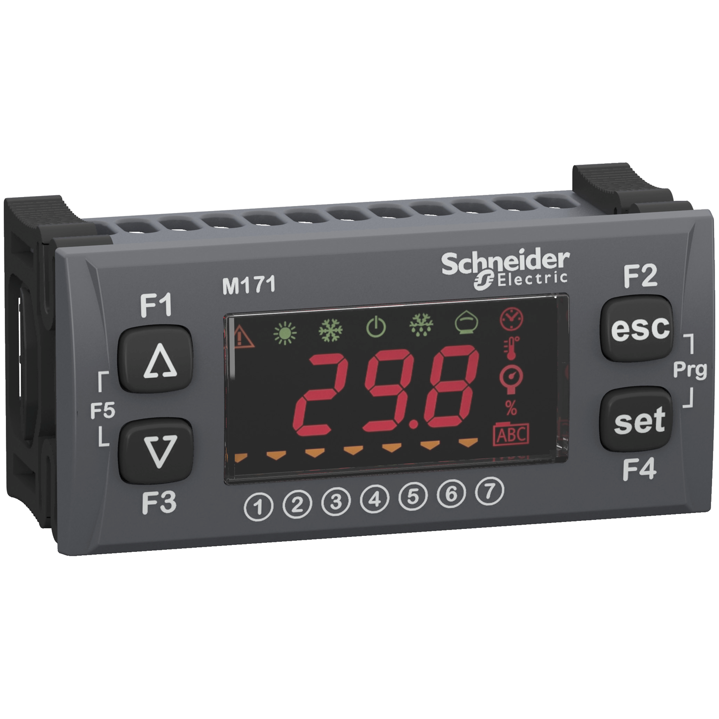 Schneider Electric-TM171DLED-Modicon M171 - module afficheur - monochrome - IP20