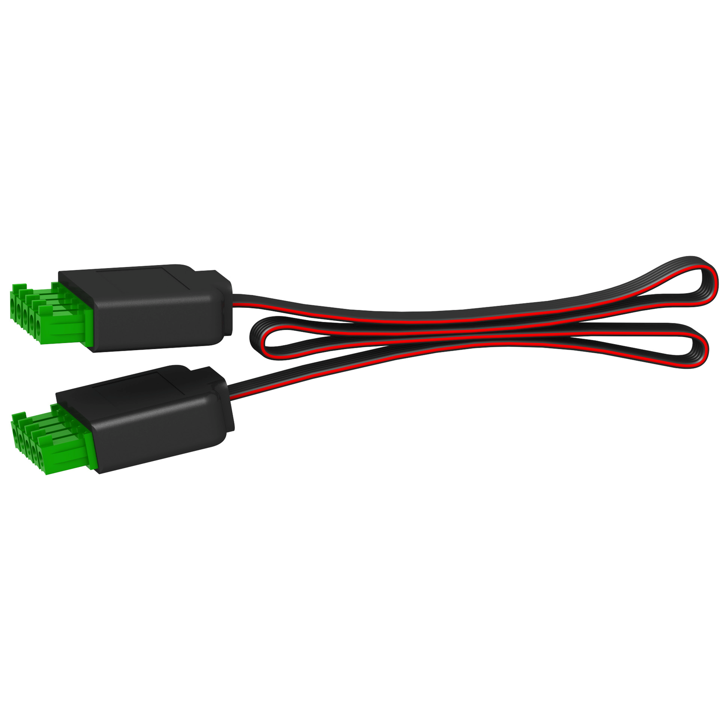 Schneider Electric-A9XCAS06-Acti9 SmartLink - câbles préfabriqués - 2 connecteurs TI24 - 100mm - lot de 6