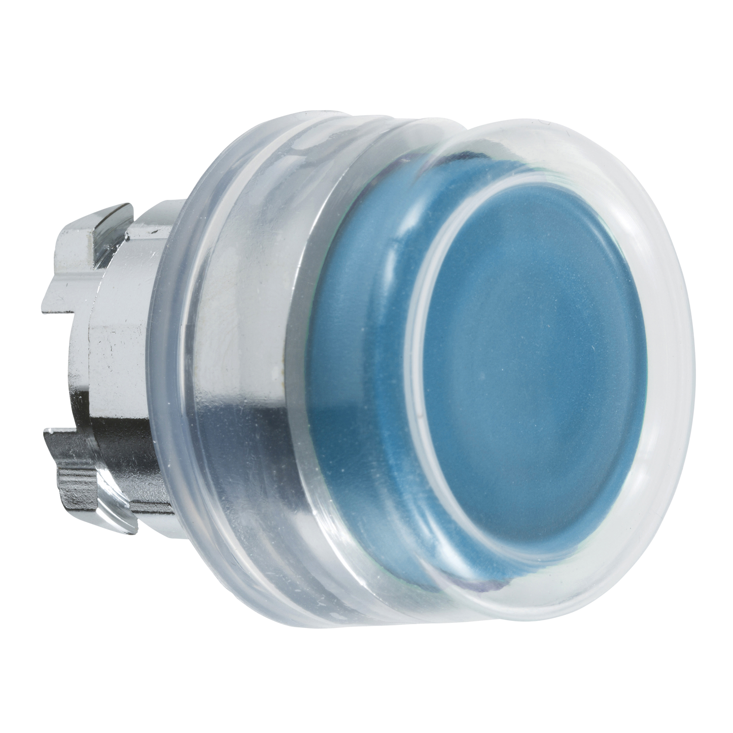 Schneider Electric-ZB4BP6-Harmony tête de bouton poussoir + capuchon IP69K - Ø22 - bleu