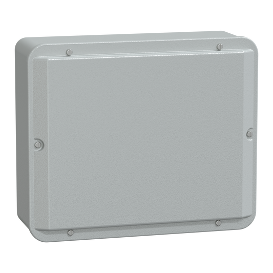 Schneider Electric-NSYDBN3025-PanelSeT SDB - boîte acier - couvercle bas - sans prédécoupage - 307x257x116mm
