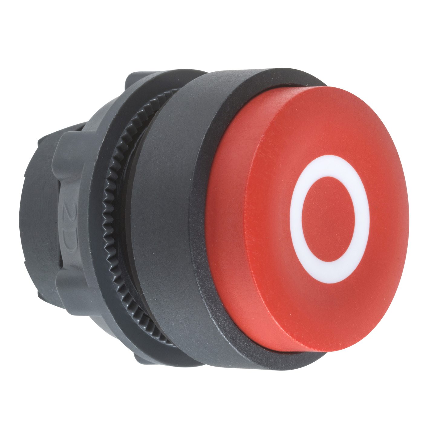 Schneider Electric-ZB5AL432-Harmony XB5 - tête bouton poussoir - Ø22 - dépassant - marqué - rouge