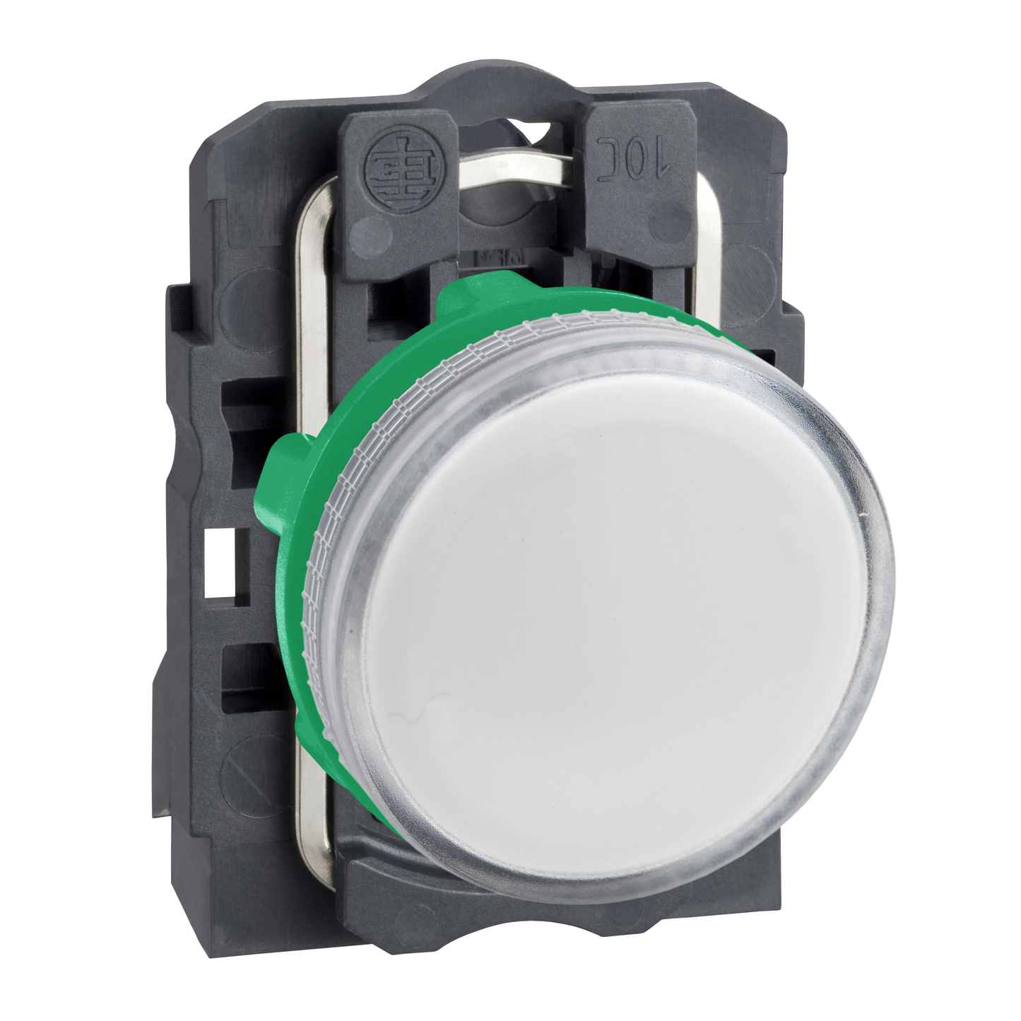 Schneider Electric-XB5AV61-Harmony XB5 - voyant lumineux BA9s - Ø22 - blanc - direct 250V max - vis étrier