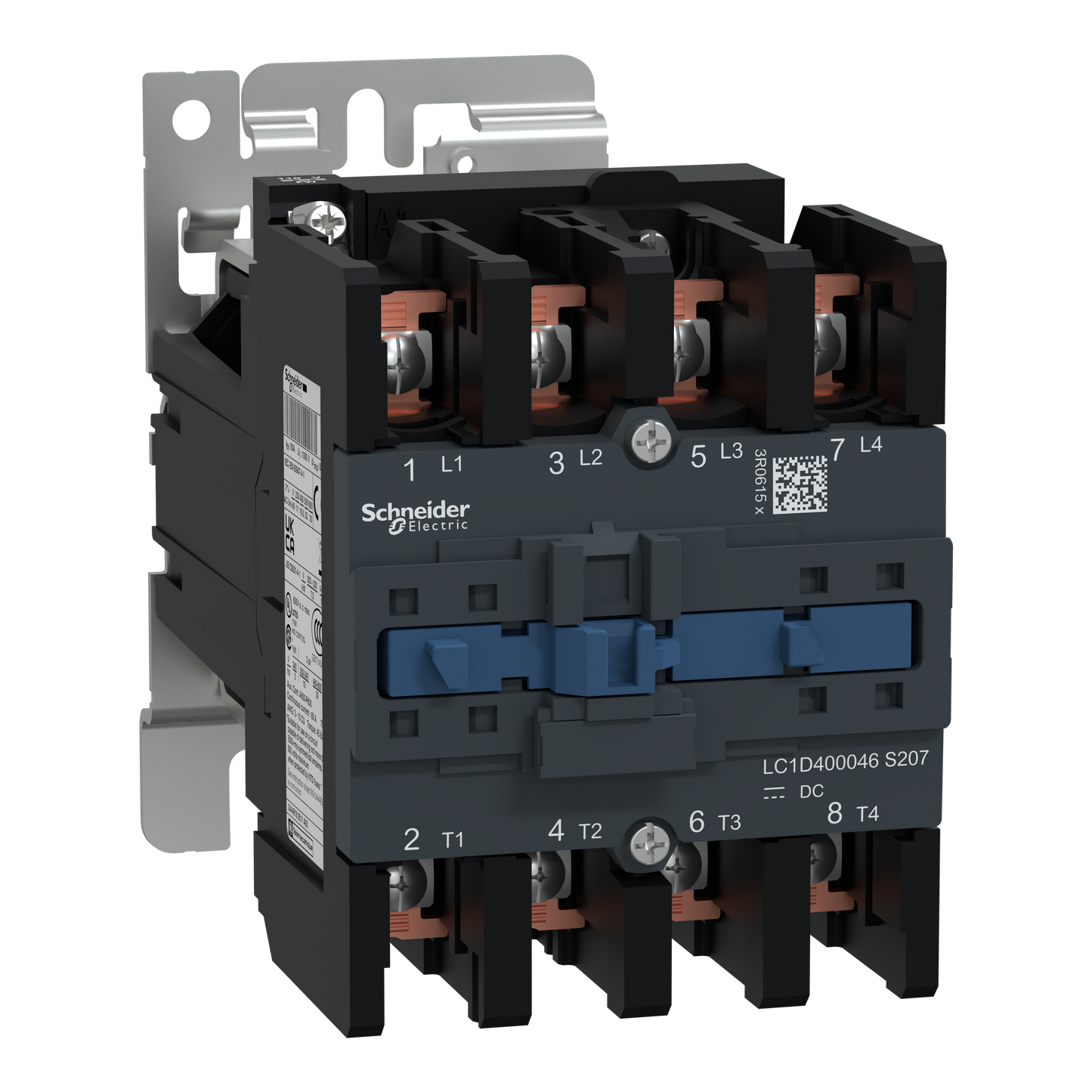 Schneider Electric-LC1D400046FWS207-CONTACTEUR 4P AC1 440V 60