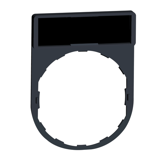 Schneider Electric-ZBY21CUST02-Harmony - porte-étiquette plat 30x40 - personnalisé via configurateur