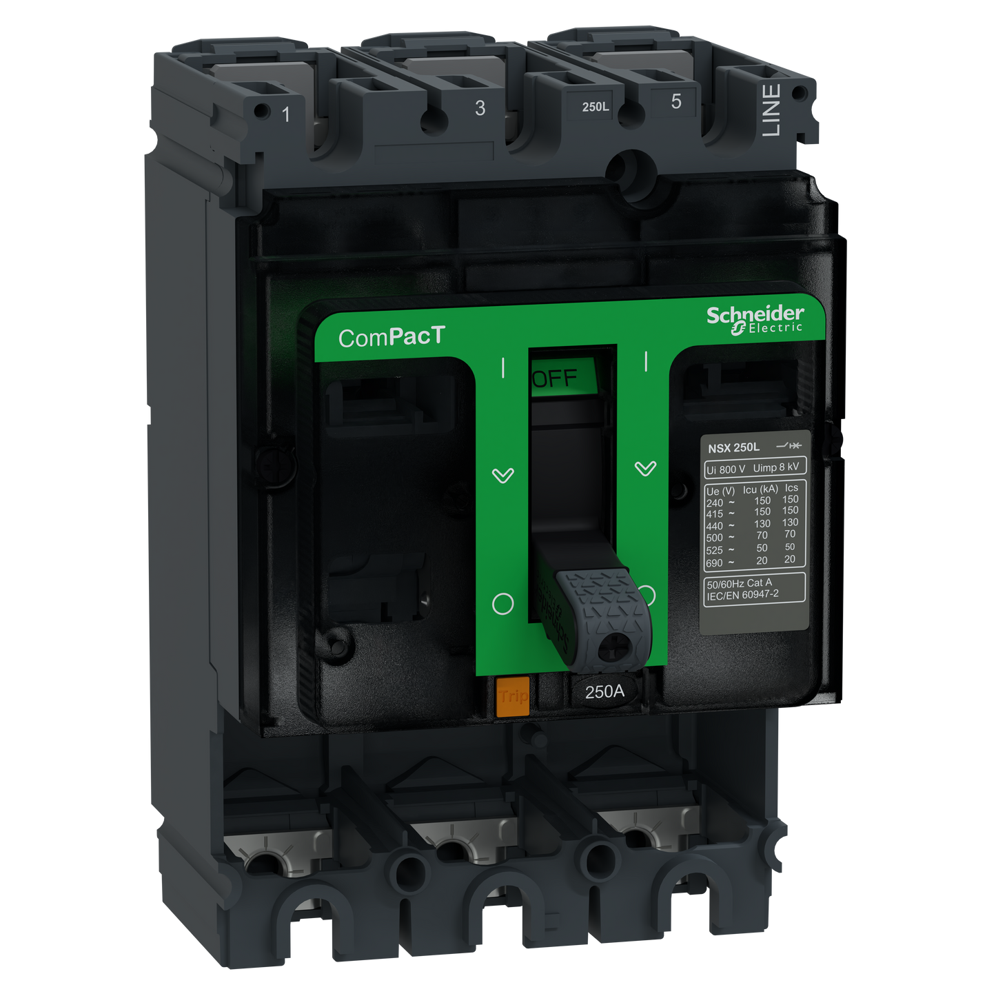 Schneider Electric-C25L3-NSX250L blc coupure 3P 250A fx