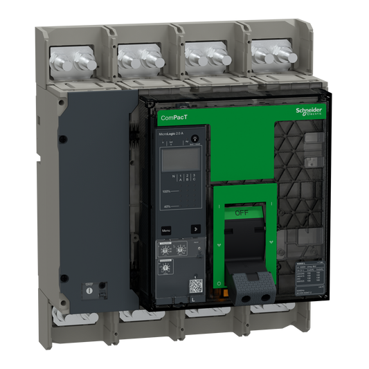 Schneider Electric-C080L42AFM-ComPacT NS800L - disjoncteur - MicroLogic 2.A 800A - 4P - 150kA - fixe - manuel