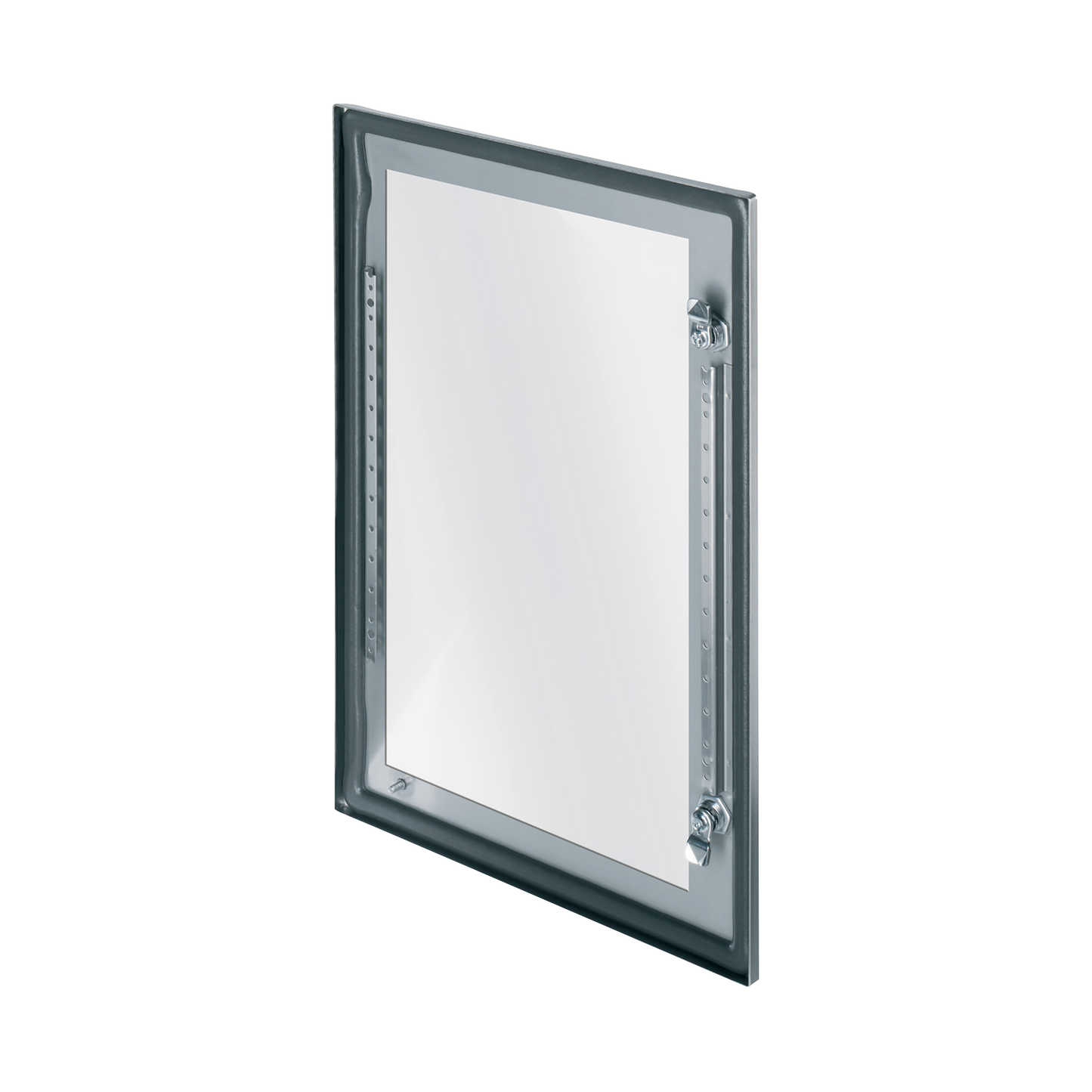 Schneider Electric-NSYDS3X54T-PanelSeT Pièces détachées - porte vitrée de coffet inox - 500x400 - avec fermet.