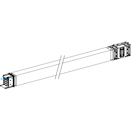 Schneider Electric-KSA1000ET430-Canalis KSA - élément droit de transport 1000 A - 3m